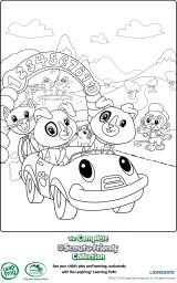 Leapfrog Printable Coloring Page - Mama Likes This