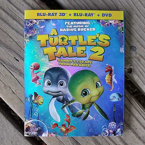 A Turtle's Tale 2: Sammy's Escape from Paradise DVD Blu-ray 3D