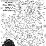 Disney Frozen Free Printable Maze | Mama Likes This