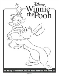 rabbit coloring page high quality the new adventures of winnie the pooh