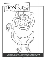 Free Printable Timon Amp Pumbaa Coloring Page Mama Likes This