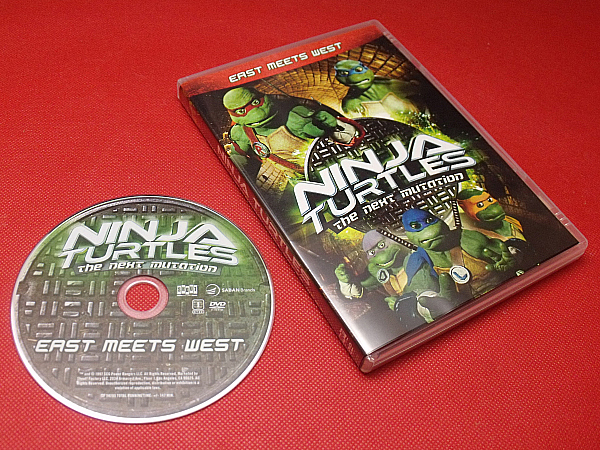 Ninja Turtles: The Next Mutation-East Meets West DVD