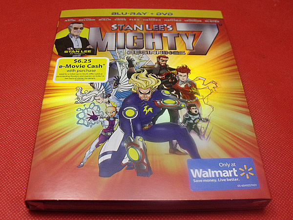 Stan Lee's Mighty 7: Beginnings Blu-ray DVD Combo