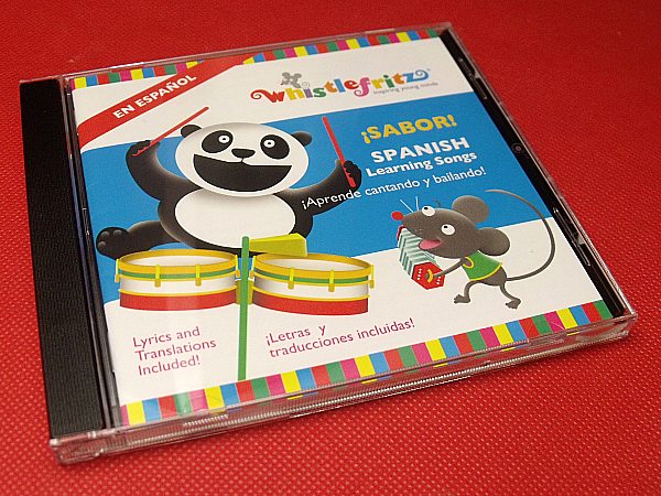 Whistlefritz Spanish Learning Songs CD