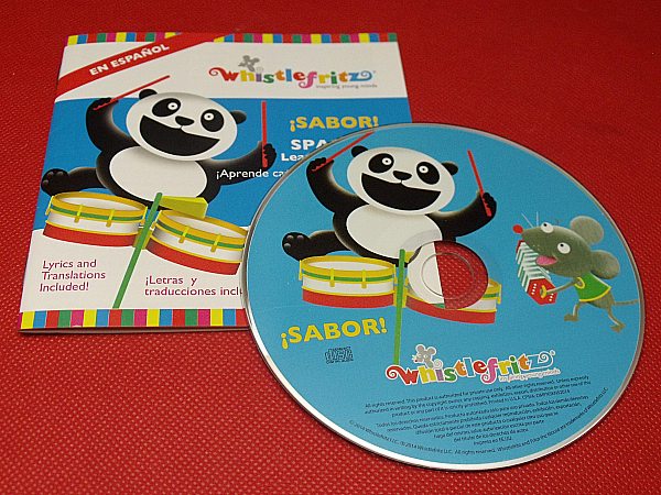 Whistlefritz Spanish Learning Songs CD