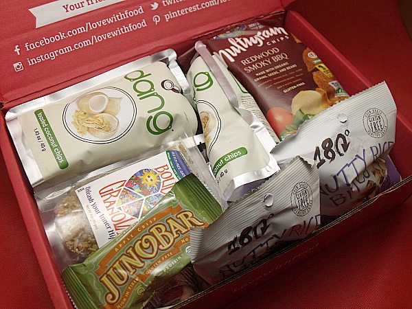 Love with Food Gluten Free Snack Box