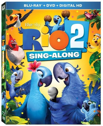Rio 2 Sing Along Blu-ray DVD Combo