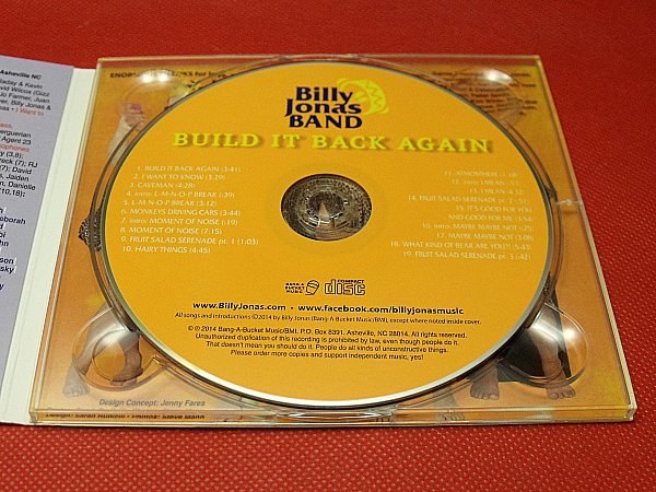 Billy Jonas Band Children's CD