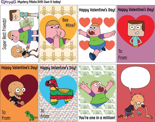 Free Printable Clarence ValentinesFree Printable Clarence Valentines