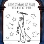 Free Printable Night at The Museum Tic Tac Toe Game | Mama Likes This