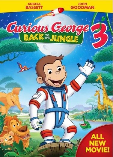 Curious George 3: Back to The Jungle DVD