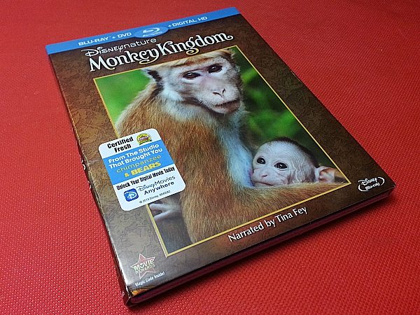 Disneynature Monkey Kingdom Blu-ray DVD Combo