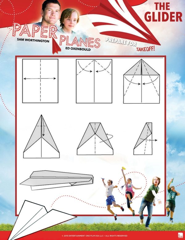 Free Printable Glider Paper Airplane Tutorial Mama Likes This