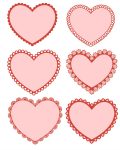 Free Printable Valentine Hearts - Mama Likes This
