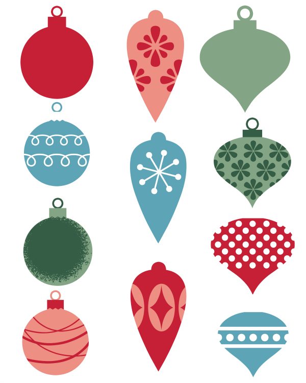 Free Printable Christmas Ornament Gift Tags Mama Likes This