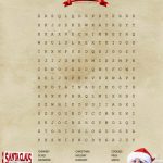 Free Printable Santa Claus Crossword Puzzle | Mama Likes This