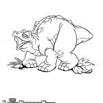 littlefoot coloring page