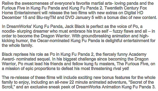 panda synopsis