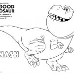Disney The Good Dinosaur Free Printable Nash Coloring Page | Mama Likes