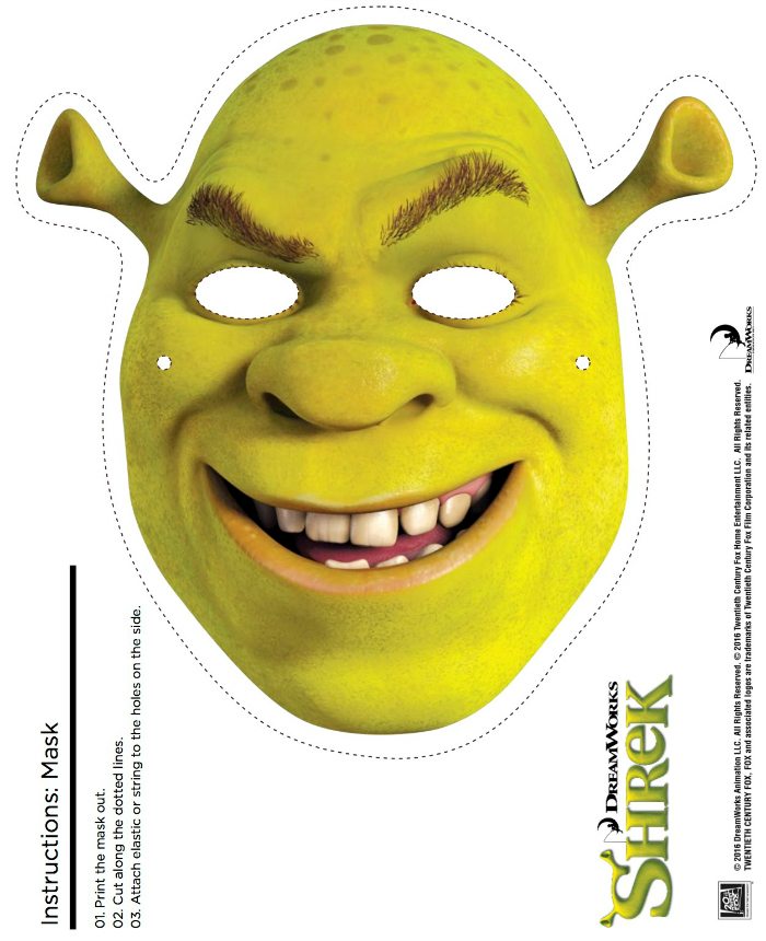 Free Shrek Printables FREE PRINTABLE TEMPLATES