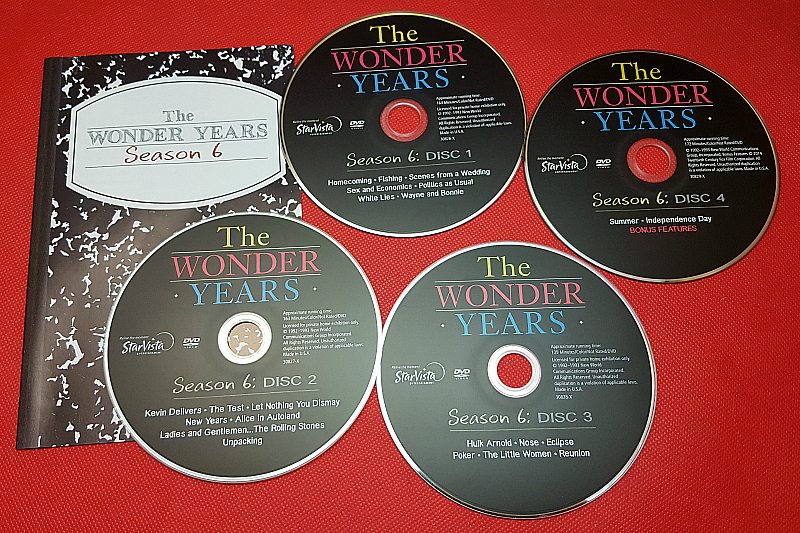 The Wonder Years Season 6 DVD Set 