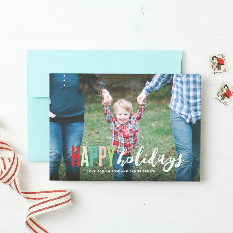 Basic Invite Holiday Cards