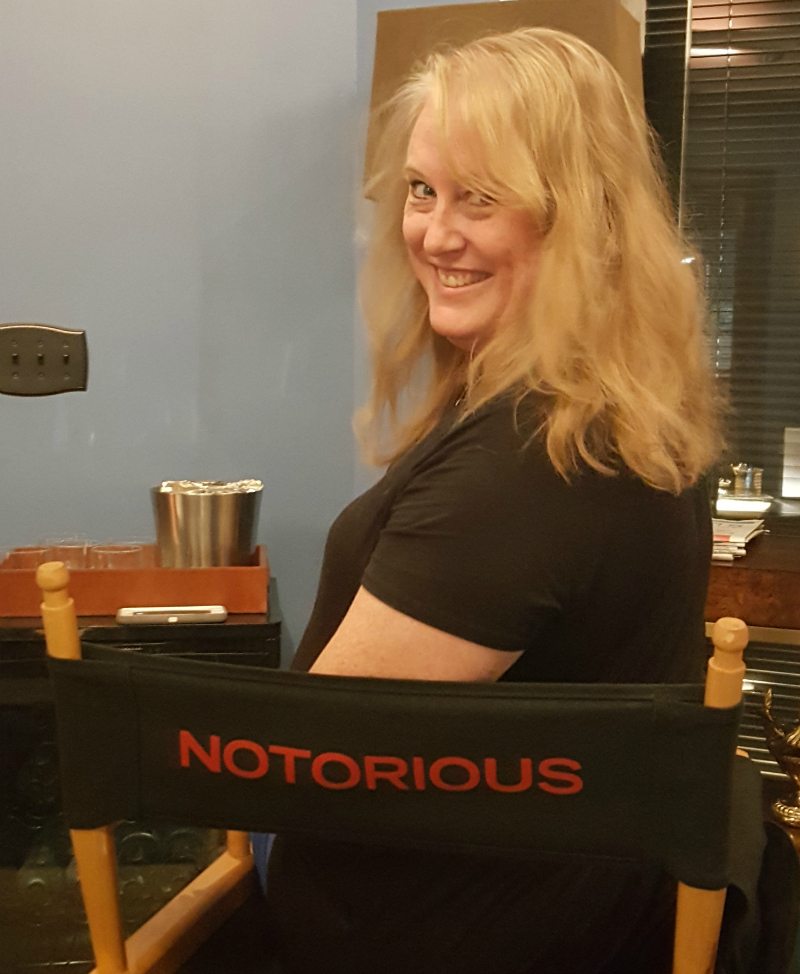 Me on the Notorious Set
