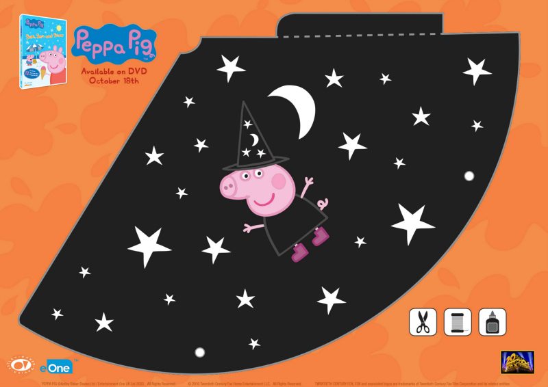 Peppa Pig Halloween Witch Hat Craft