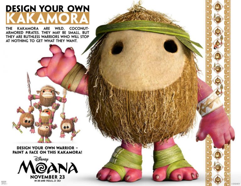 disney moana kakamora plush set