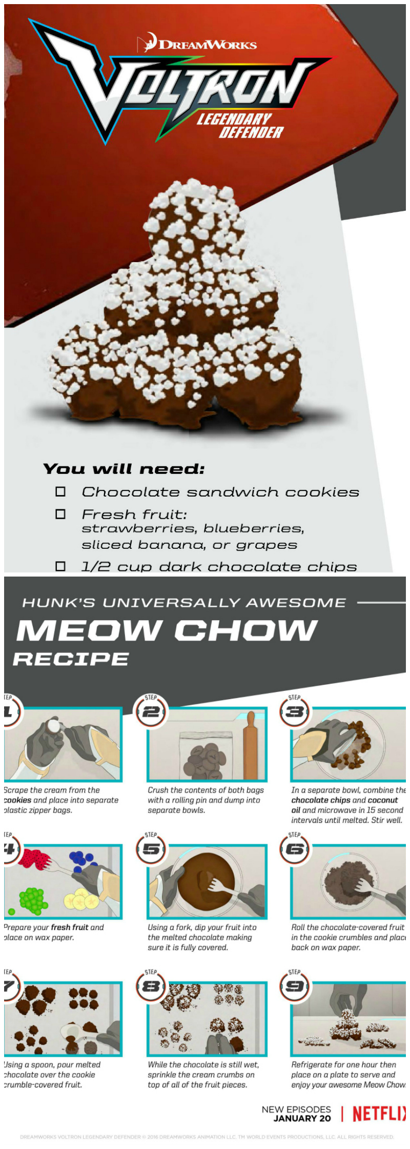 Voltron Meow Chow Recipe