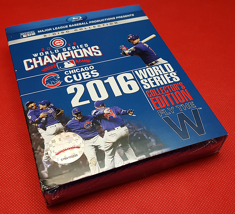 Chicago Cubs 2016 World Series Champions Blu Ray