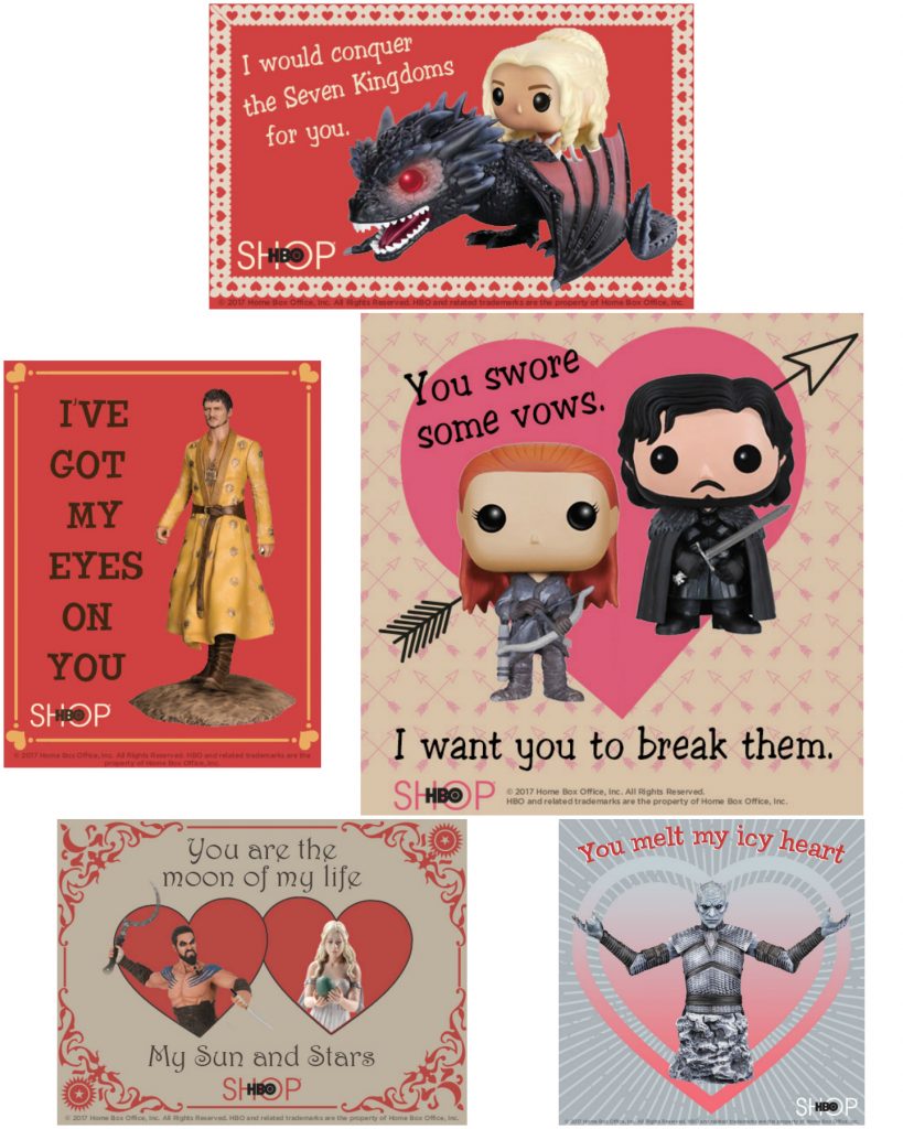 free printable game of thrones valentines day cards mama