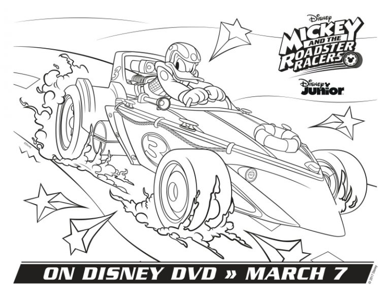 Disney Donald Duck Coloring Page - Mama Likes This