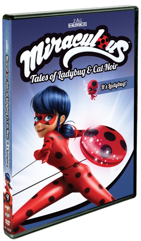 Miraculous: Tales of Ladybug & Cat Noir: It's Ladybug! DVD