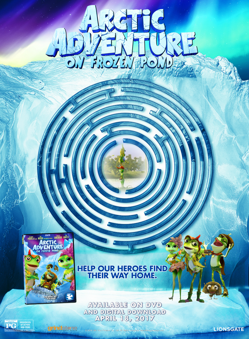 Free Printable Arctic Adventure Maze