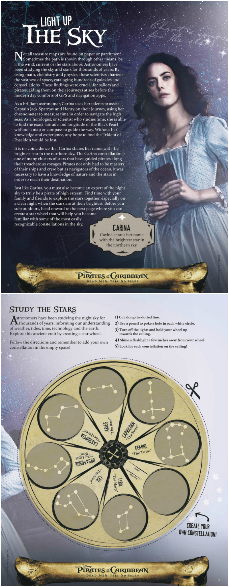 Disney Astronomy Activity Page