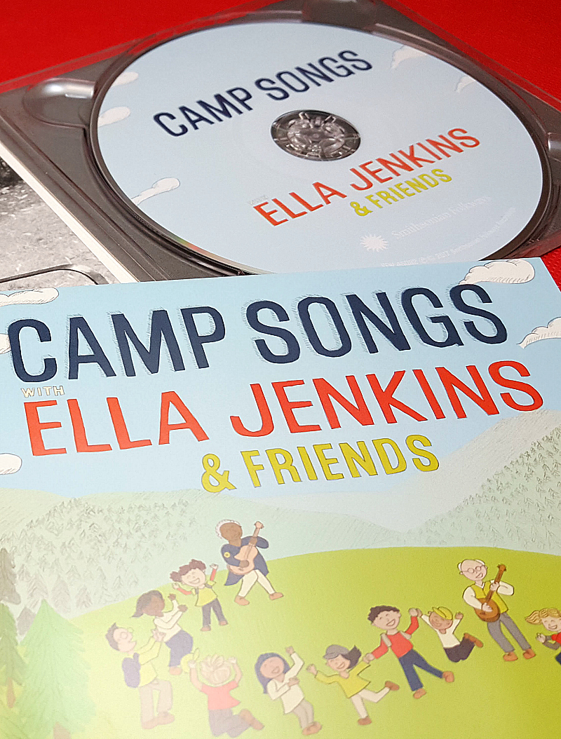 Camp Songs with Ella Jenkins Children's CD