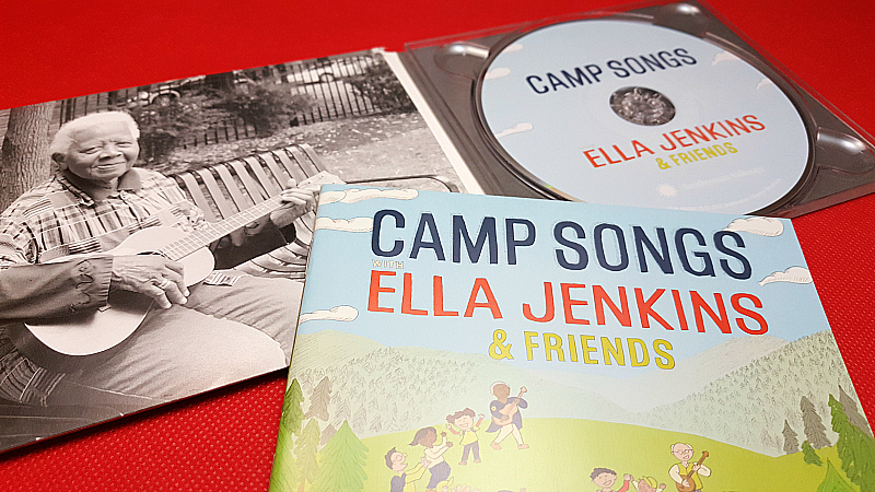Camp Songs with Ella Jenkins Children's CD