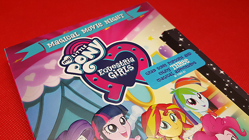 My Little Pony Equestria Girls Magical Movie Night DVD