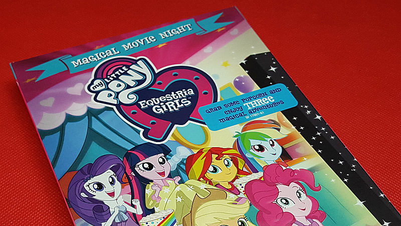 My Little Pony Equestria Girls Magical Movie Night DVD