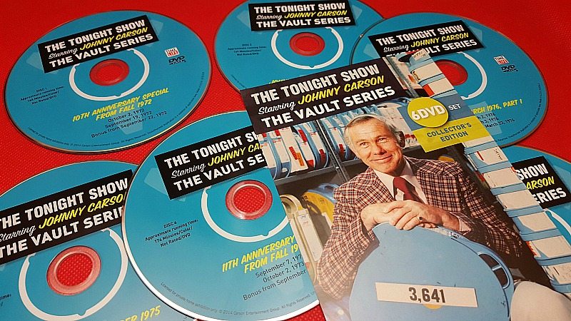 The Tonight Show Starring Johnny Carson Vault Series DVD Box Set - Mama ...