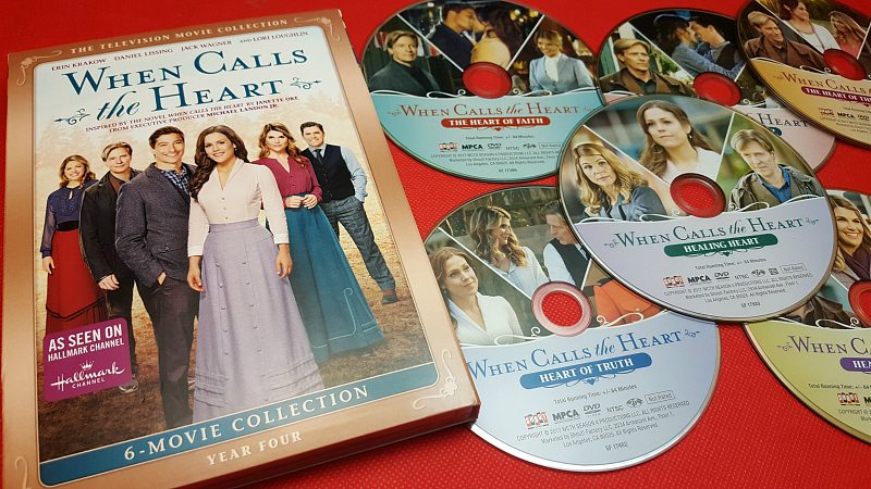 When Calls The Heart 6 Movie DVD Collection