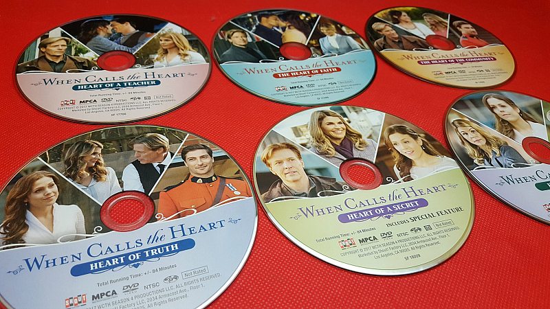 When Calls The Heart 6 Movie DVD Collection