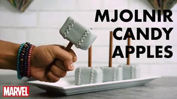 Mjolnir Candy Apples