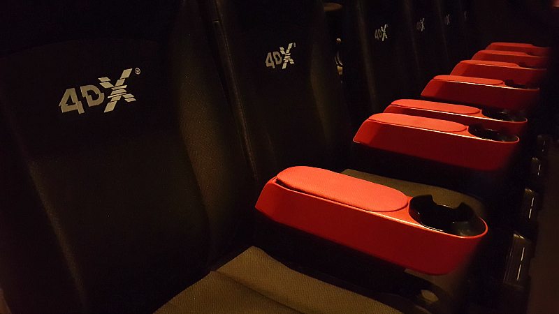 4DX Movie Theater Seating