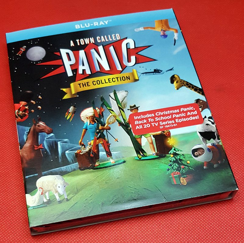 Town Called Panic with Christmas Panic blu-ray