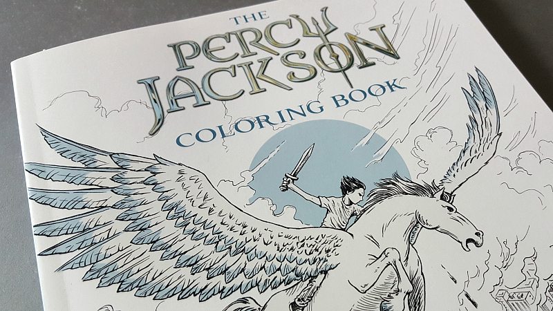 Percy Jackson Coloring Book