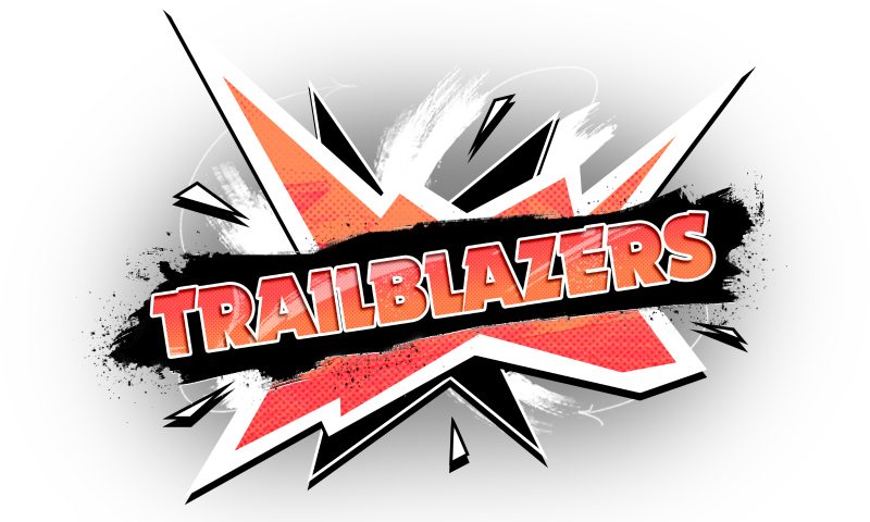 Trailblazers racing game logo