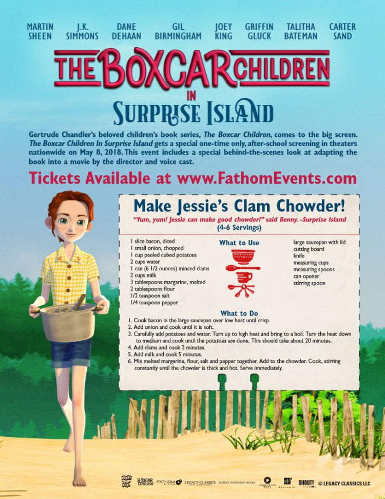 The Boxcar Children Clam Chowder Recipe