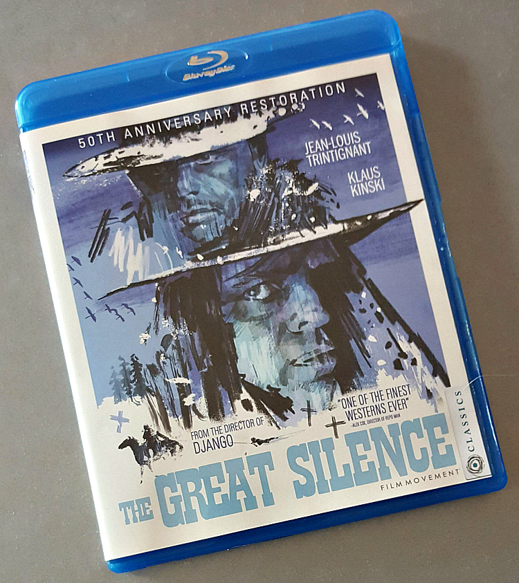 The Great Silence movie 50th Anniversary Restoration Blu-ray